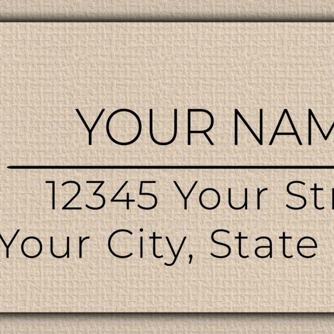 Clear Glossy Gerber Daisy Line Art Return Address Labels