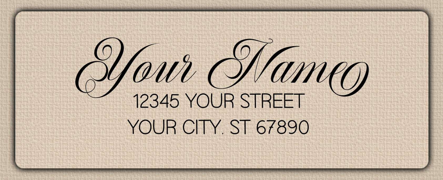 Clear Glossy Romantic Handwriting Script Return