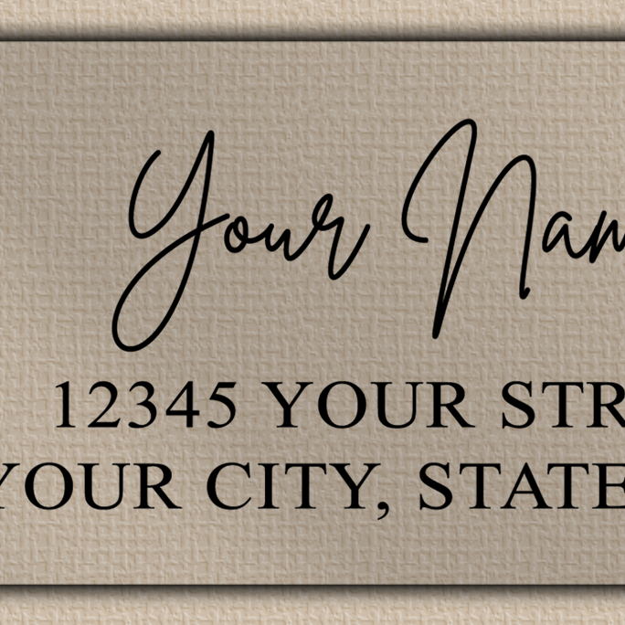 Clear Matt Olive Leaves Line Art Return Address Labels