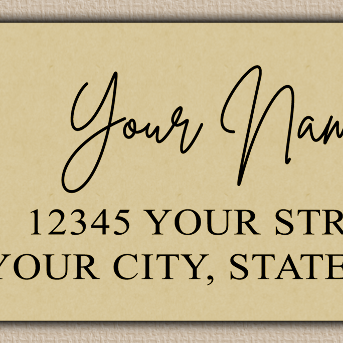 Ecru Olive Leaves Line Art Return Address Labels