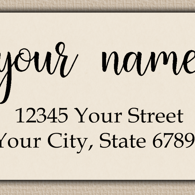 Ivory Heart Flourish Return Address Labels