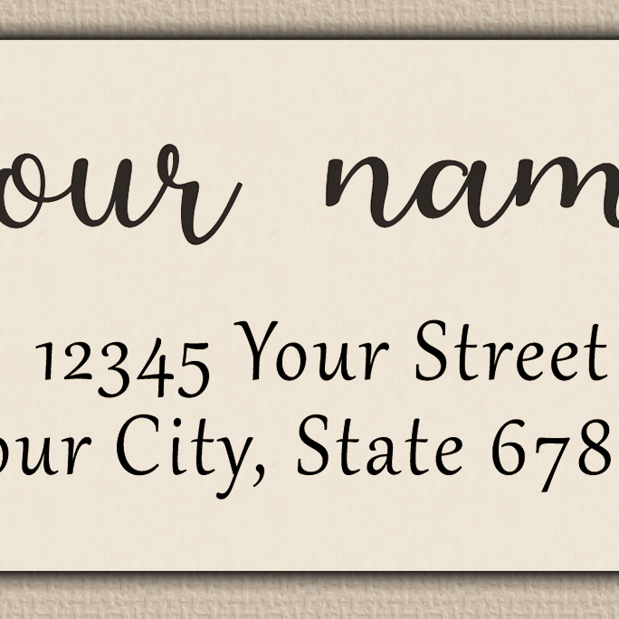 Ivory Elegant Modern Return Address Labels