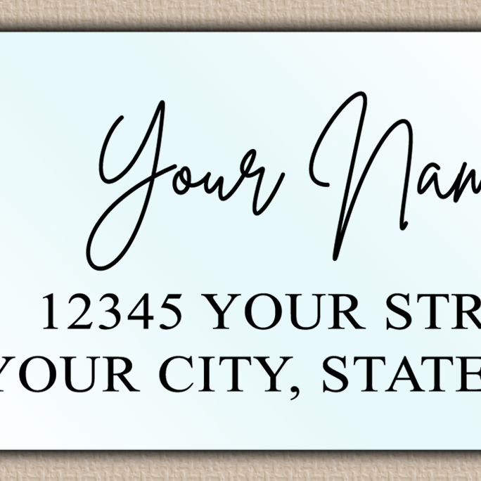 Waterproof Olive Leaves Line Art Return Address Labels