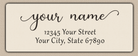 Ivory Elegant Modern Return Address Labels