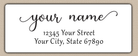 White Elegant Modern Return Address Labels