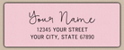 Pink Fancy Monoline Script Return