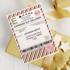 Personalized Express Elf Delivery Stickers