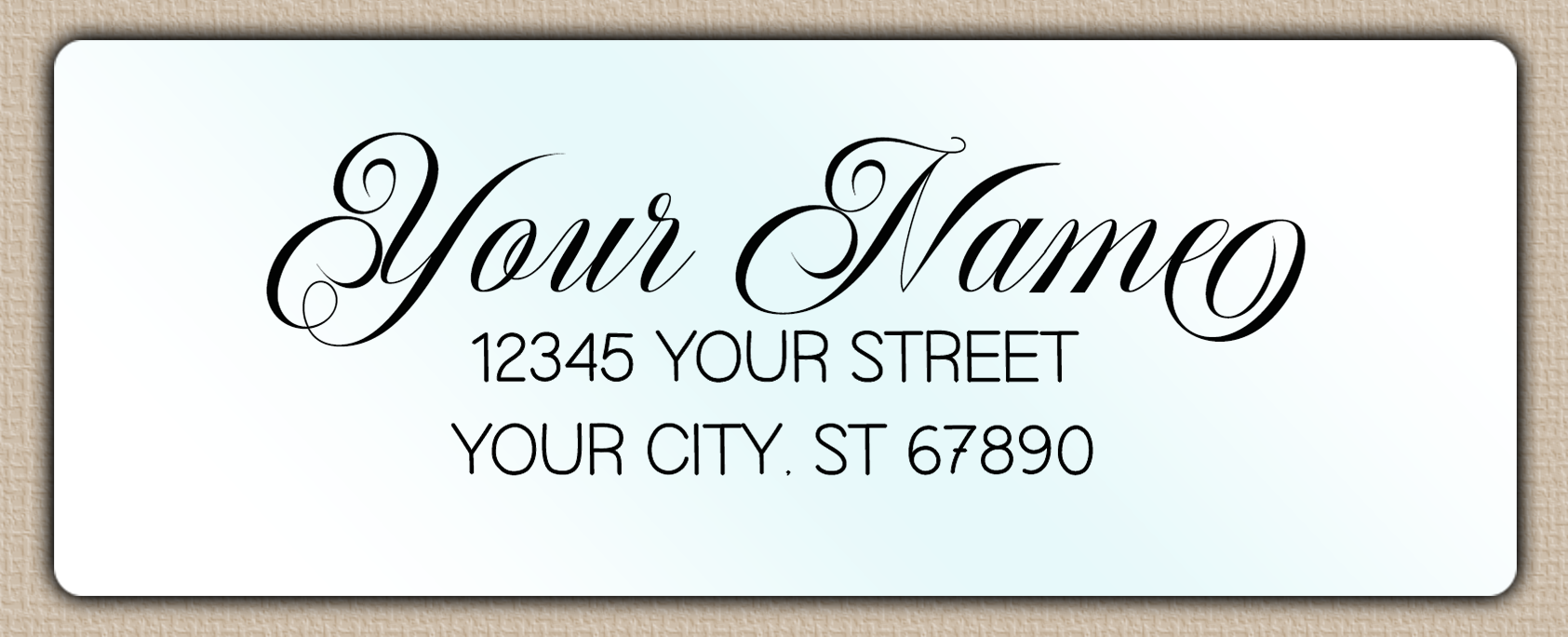 Waterproof Romantic Handwriting Script Return