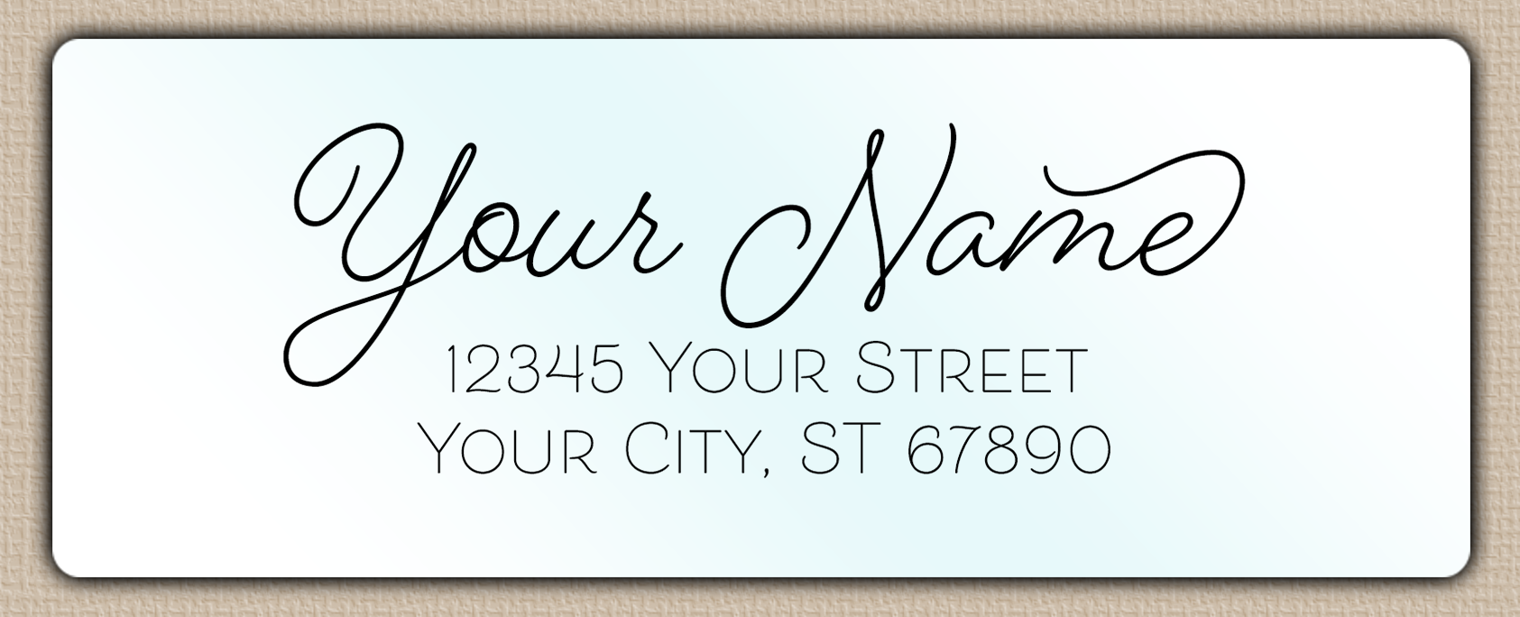 Waterproof Romantic Monoline Script Return